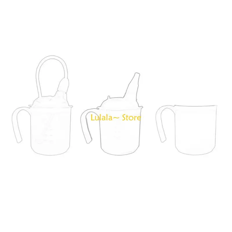 Y4QA Drinking Aids Feeding Cup for Elderly Adults Disabled Patient Maternity Convalescent Sippy Drink Water Porridge- Soup
Y4QA Drinking Aids Feeding Cup for Elderly Adults Disabled Patient Maternity Convalescent Sippy Drink Water Porridge- Soup
