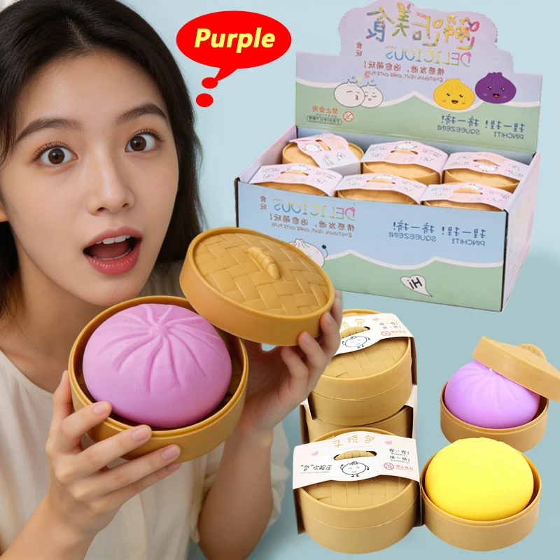 Dumplings Squishy Blind Box Steamed Bun Giant Squishy Toy Soft Squeeze Stress Balls Fidget Autism Sensory Toys Birthday Gifts
Dumplings Squishy Blind Box Steamed Bun Giant Squishy Toy Soft Squeeze Stress Balls Fidget Autism Sensory Toys Birthday Gifts