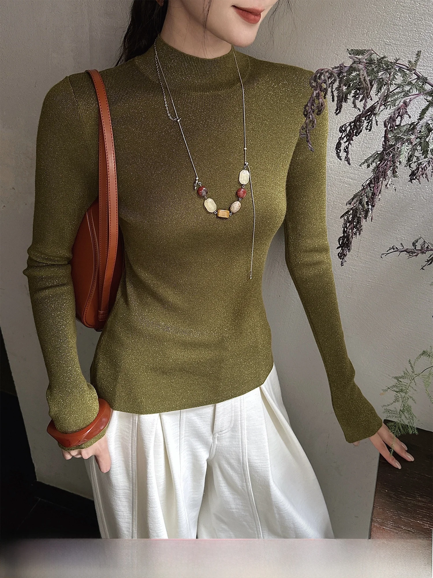 Женский шерстяной вязаный свитер Sanji Bla Flower, базовый слой, нижняя одежда, тренд 2025, новинка, смесь шерсти и камары, удобная посадка
Женский шерстяной вязаный свитер Sanji Bla Flower, базовый слой, нижняя одежда, тренд 2025, новинка, смесь шерсти и камары, удобная посадка