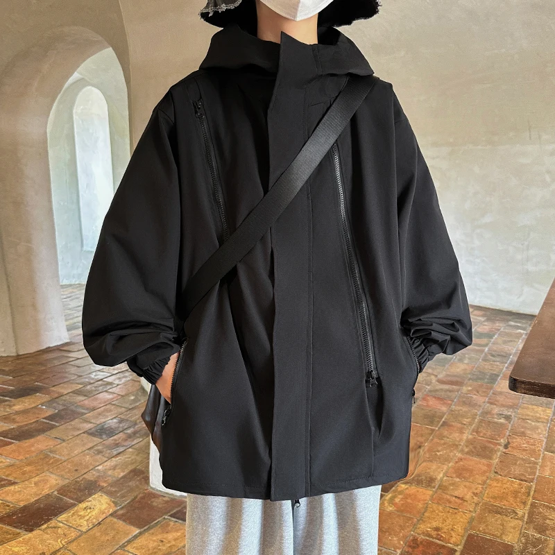 Autumn Outdoor Jackets Mens Fashion Coats Hooded Man Hip Hop Jacket Korean Coats Men Woman Tops Streetwear Big Size 5XL
Autumn Outdoor Jackets Mens Fashion Coats Hooded Man Hip Hop Jacket Korean Coats Men Woman Tops Streetwear Big Size 5XL