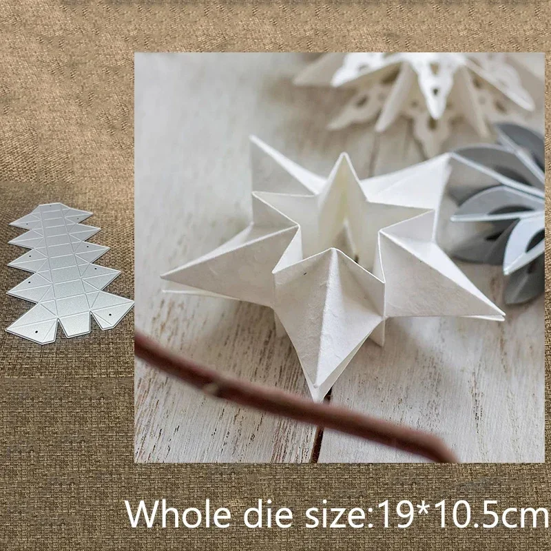 New Design Craft Metal stencil mold Cutting Die folding star decoration scrapbook die cut Album Paper Card Craft Embossing
New Design Craft Metal stencil mold Cutting Die folding star decoration scrapbook die cut Album Paper Card Craft Embossing