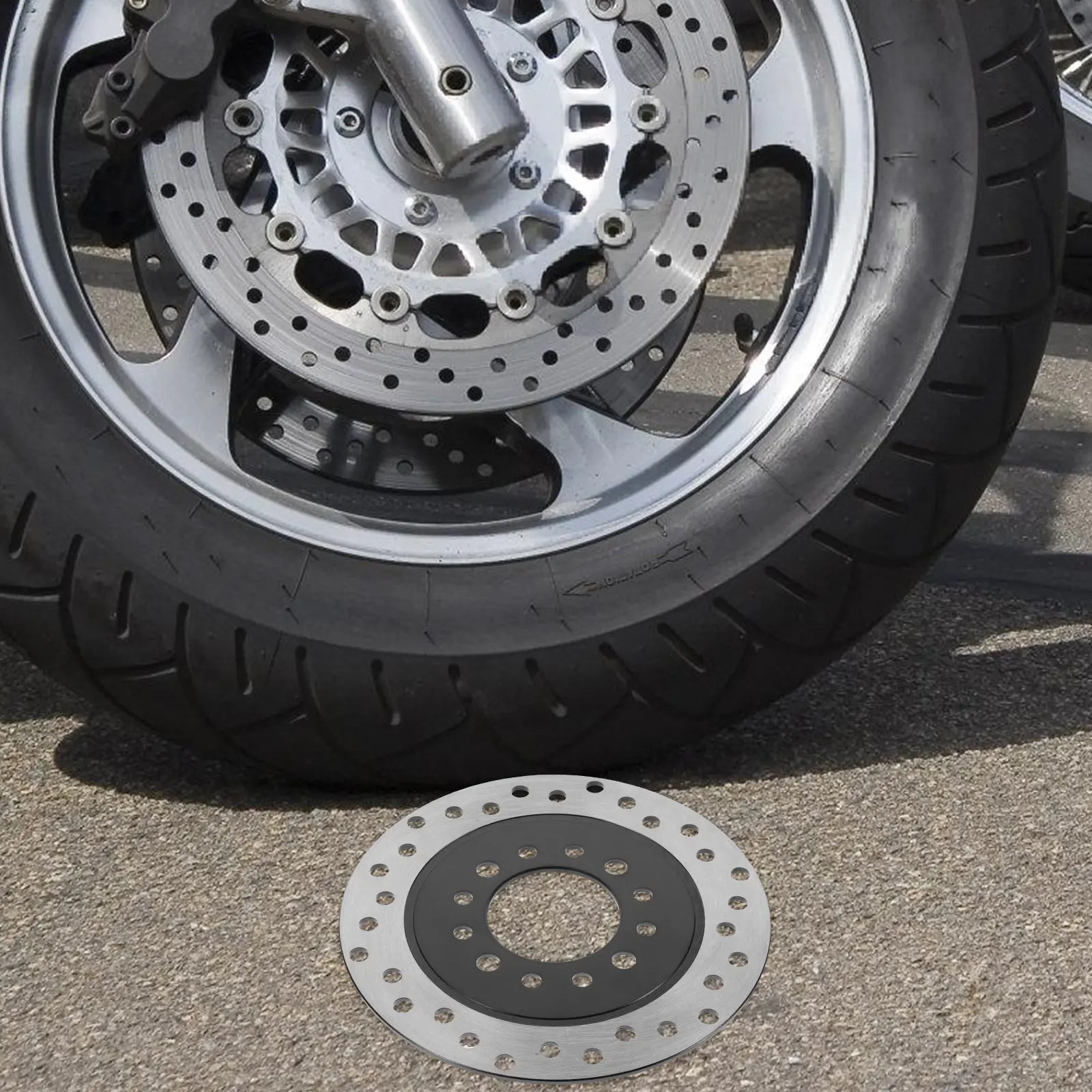 Brake Disc Replacement 50Cc 70Cc 90Cc 110Cc 125Cc Heavy Duty Wear Resistant for Atv Go-Kart Motorbike Mountain Road Bike Cycling
Brake Disc Replacement 50Cc 70Cc 90Cc 110Cc 125Cc Heavy Duty Wear Resistant for Atv Go-Kart Motorbike Mountain Road Bike Cycling