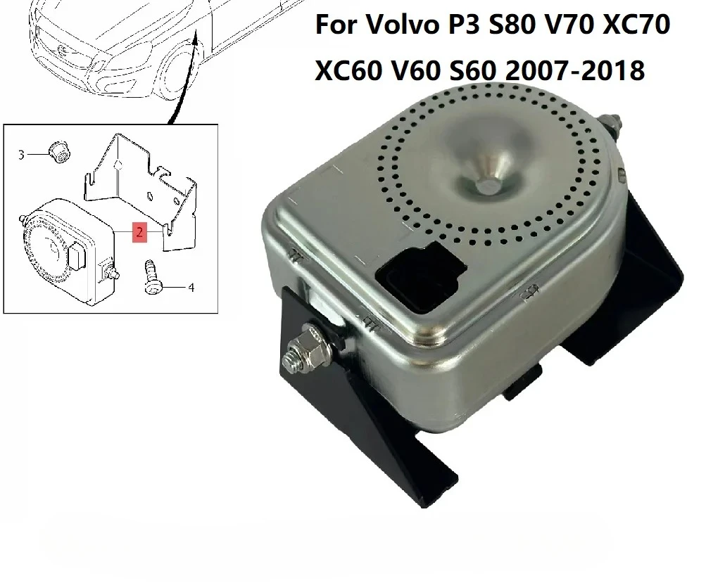 New Alarm Siren 30659882 For Volvo P3 S80 V70 XC70 XC60 V60 S60 V60CC S60CC 2007-2018 Car Horn Alarm Siren Alarm Ciren Buzzer
New Alarm Siren 30659882 For Volvo P3 S80 V70 XC70 XC60 V60 S60 V60CC S60CC 2007-2018 Car Horn Alarm Siren Alarm Ciren Buzzer
