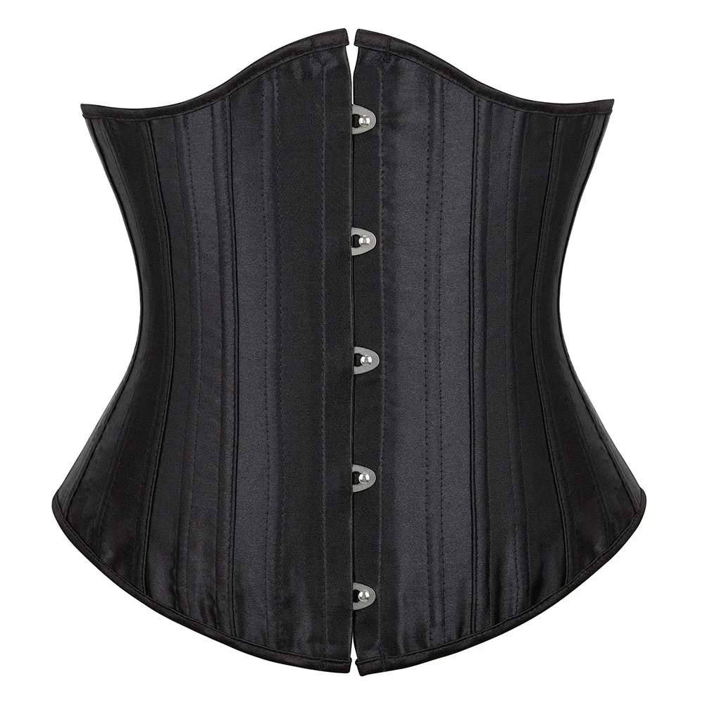 Corset Top 26 Steel Bones Underbust Bustier Body Shaper for Women Waist Cincher Sexy Corselet Fashion Black
Corset Top 26 Steel Bones Underbust Bustier Body Shaper for Women Waist Cincher Sexy Corselet Fashion Black