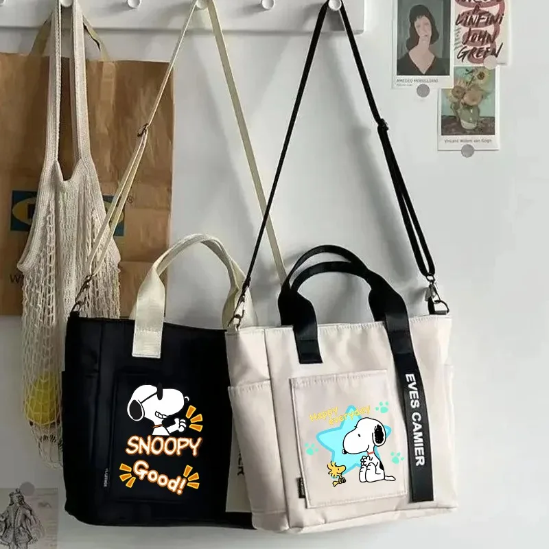 New Snoopy Handbags Women Men Shoulder Bag Cartoon Anime Graphic Print Crossbody Bags Portable Large Capacity Tote Party Gifts
New Snoopy Handbags Women Men Shoulder Bag Cartoon Anime Graphic Print Crossbody Bags Portable Large Capacity Tote Party Gifts