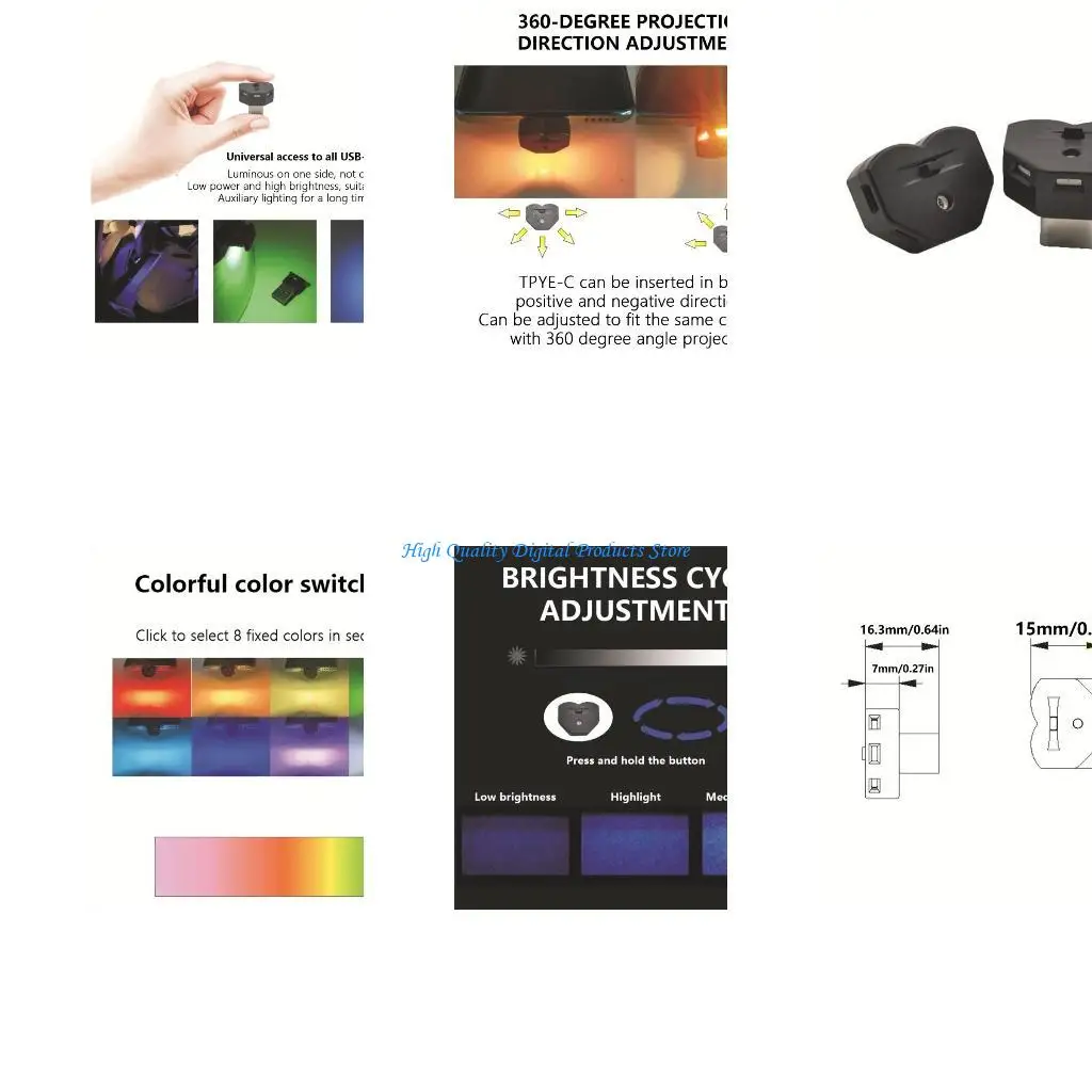 U2JE Type C Адаптеры атмосфера световой тип C Интеллектуальная световая, чувствительная к свету, подходит для различных
U2JE Type C Адаптеры атмосфера световой тип C Интеллектуальная световая, чувствительная к свету, подходит для различных