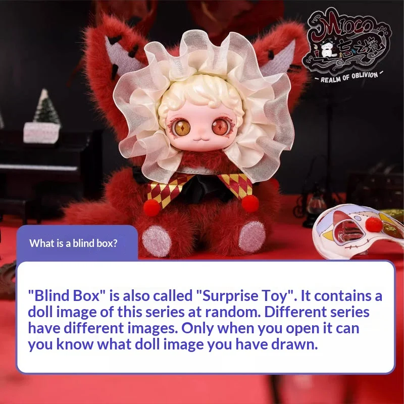 MIOCO Realm Of Oblivion Blind Box Cute Plush Doll Keychain Collectible Mystery Art Toy Adorable Stuffed Pendant Gift For Girls
MIOCO Realm Of Oblivion Blind Box Cute Plush Doll Keychain Collectible Mystery Art Toy Adorable Stuffed Pendant Gift For Girls