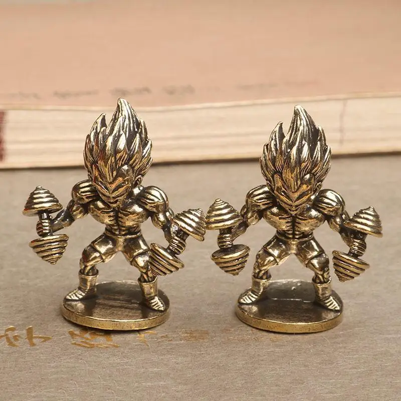 5cm Dragon Ball figure Super Saiyan Vegeta fitness dumbbell brass ornament cartoon anime character landscape model decoration
5cm Dragon Ball figure Super Saiyan Vegeta fitness dumbbell brass ornament cartoon anime character landscape model decoration