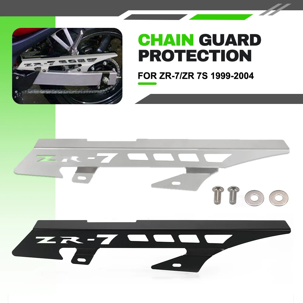 Motorcycle Accessories Stainless Steel Rear Wheel Chain Guard Protector Cover For Kawasaki ZR-7/ZR 7S 1999-2000-2001-2002-2004
Motorcycle Accessories Stainless Steel Rear Wheel Chain Guard Protector Cover For Kawasaki ZR-7/ZR 7S 1999-2000-2001-2002-2004