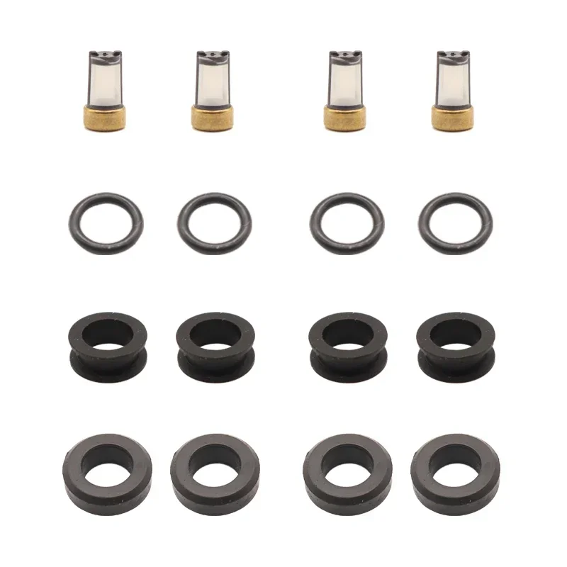4set Fuel Injector Service Repair Kit Filters Orings Seals Grommets for Yamaha 2002-2004 Waverunner SX230 AR230 FX FX140 CDH210N
4set Fuel Injector Service Repair Kit Filters Orings Seals Grommets for Yamaha 2002-2004 Waverunner SX230 AR230 FX FX140 CDH210N
