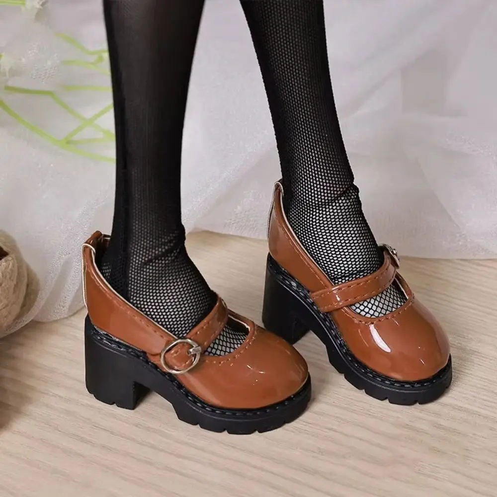 Мини-обувь на толстой подошве Bjd Doll Shoes Высокие каблуки с круглым носком Кукольные кожаные туфли Черный Коричневый Повседневная одежда 1/4 Кукольная обувь Подарок для девочек 
Мини-обувь на толстой подошве Bjd Doll Shoes Высокие каблуки с круглым носком Кукольные кожаные туфли Черный Коричневый Повседневная одежда 1/4 Кукольная обувь Подарок для девочек