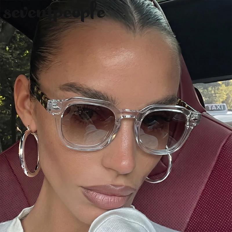 Steampunk Photochromic Square Sunglasses Women 2026 Luxury Designer Retro Thick Frame Rivet Sun Glasses Classic Driving Shades
Steampunk Photochromic Square Sunglasses Women 2026 Luxury Designer Retro Thick Frame Rivet Sun Glasses Classic Driving Shades