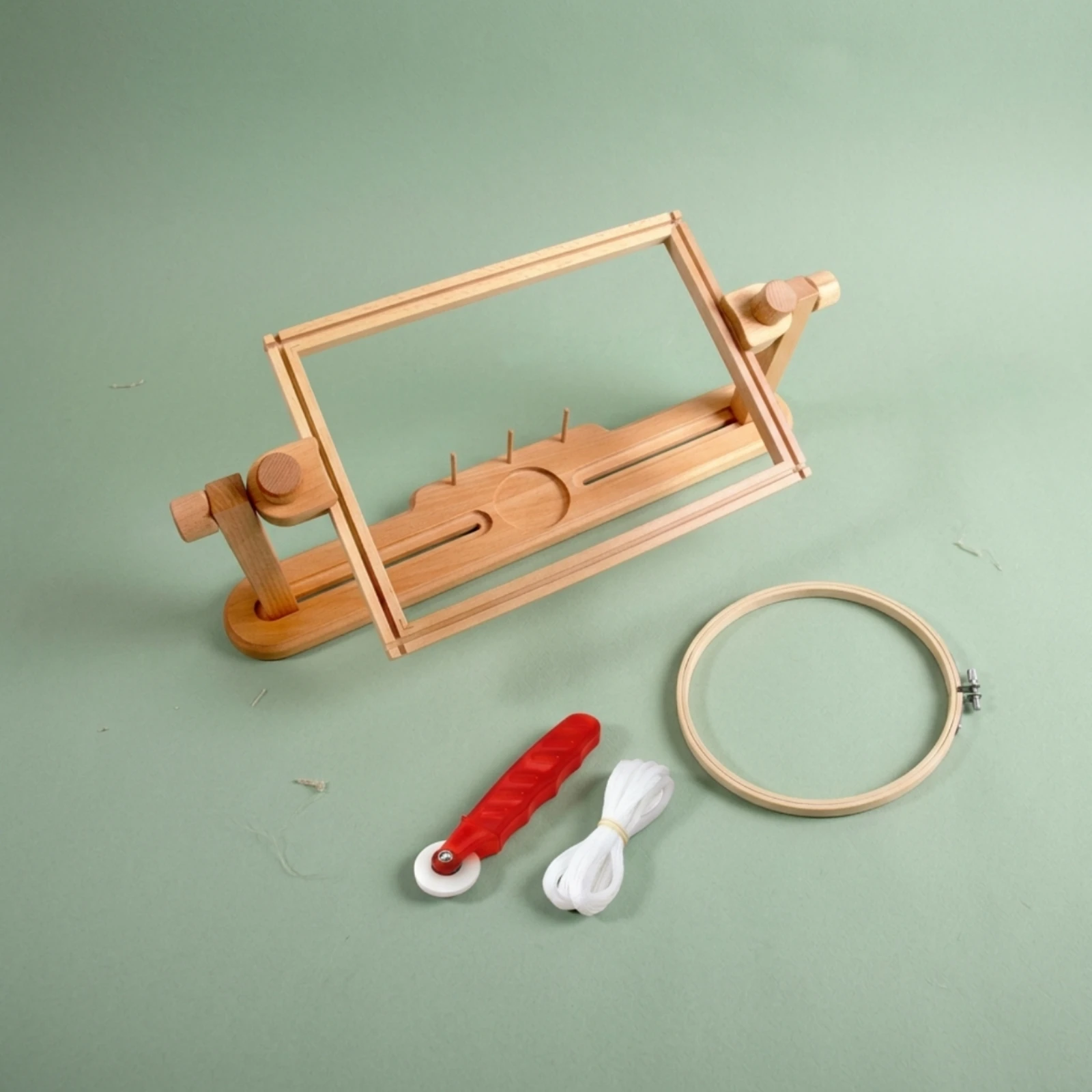 Embroidery Stand with Hoop Adjustable Embroidery Stand Rotatable Handsunrestricted for Embroiderers, Tabletop, Home
Embroidery Stand with Hoop Adjustable Embroidery Stand Rotatable Handsunrestricted for Embroiderers, Tabletop, Home
