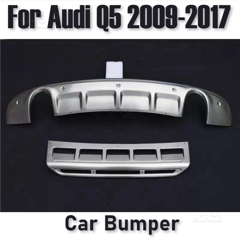 Автомобильные аксессуары для Audi Q5 2009-2017, высококачественная нержавеющая сталь, защитная пластина до и после бампера, предотвращение столкновений
Автомобильные аксессуары для Audi Q5 2009-2017, высококачественная нержавеющая сталь, защитная пластина до и после бампера, предотвращение столкновений