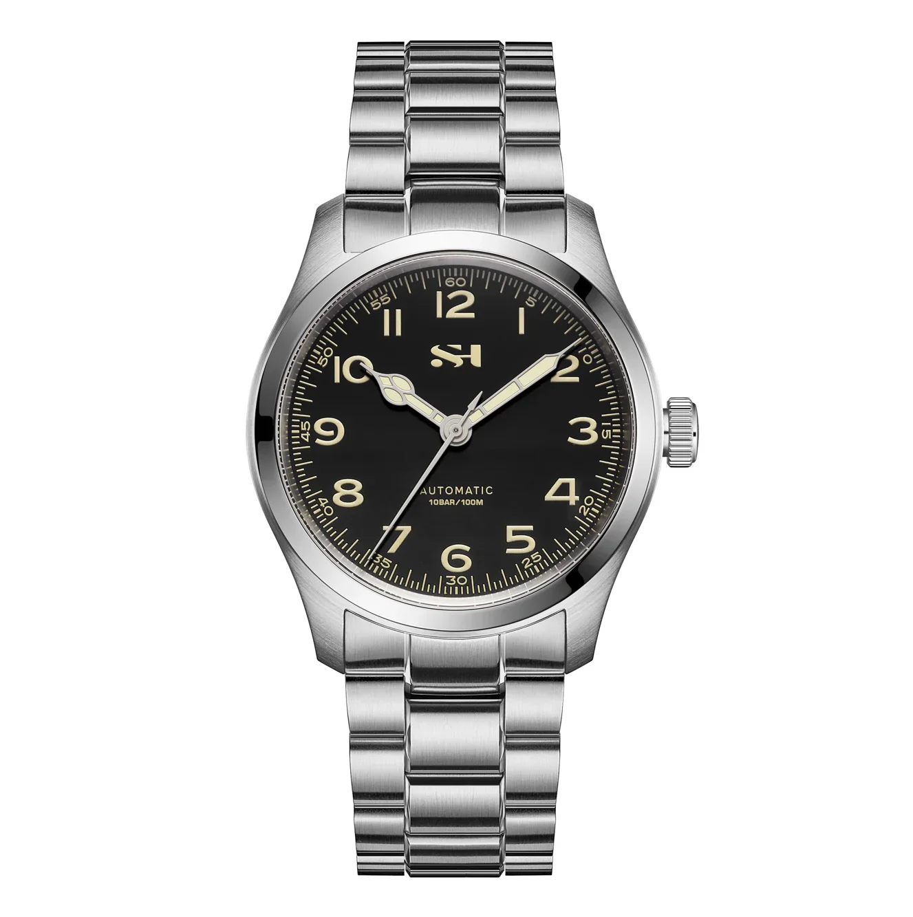 SH Limited Edition 38mm Ultra-thin Dive Watch PT5004 Automatic Mechanical Movement Waterproof100m Cathedral Pointer Collectibles
SH Limited Edition 38mm Ultra-thin Dive Watch PT5004 Automatic Mechanical Movement Waterproof100m Cathedral Pointer Collectibles