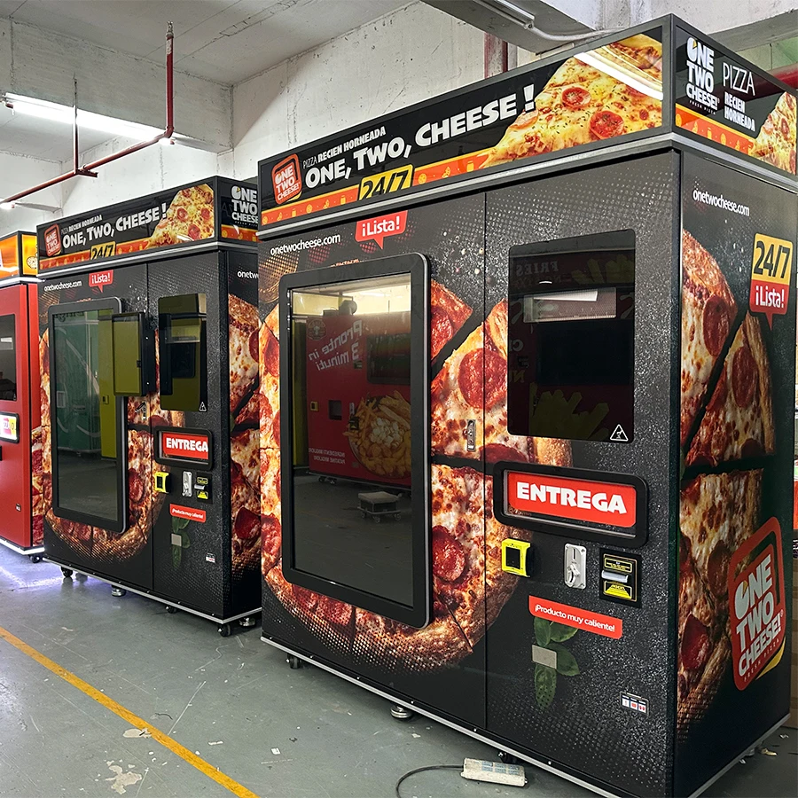 Customized 1 Pc Wholesale Self-service Smart Pizza Vending Machine Touch Screen SDK Function 69pcs Capacity
Customized 1 Pc Wholesale Self-service Smart Pizza Vending Machine Touch Screen SDK Function 69pcs Capacity