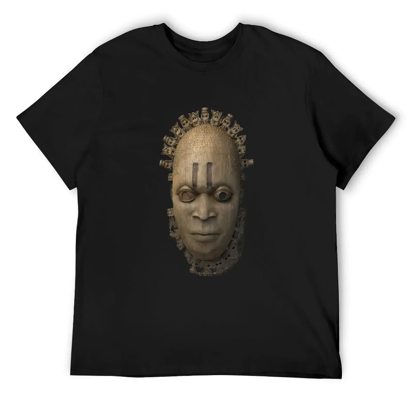 Mask of African Queen Mother of Benin: Idia T-Shirt heavyweights street wear luxury t-shirt shirts graphic tee men
Mask of African Queen Mother of Benin: Idia T-Shirt heavyweights street wear luxury t-shirt shirts graphic tee men