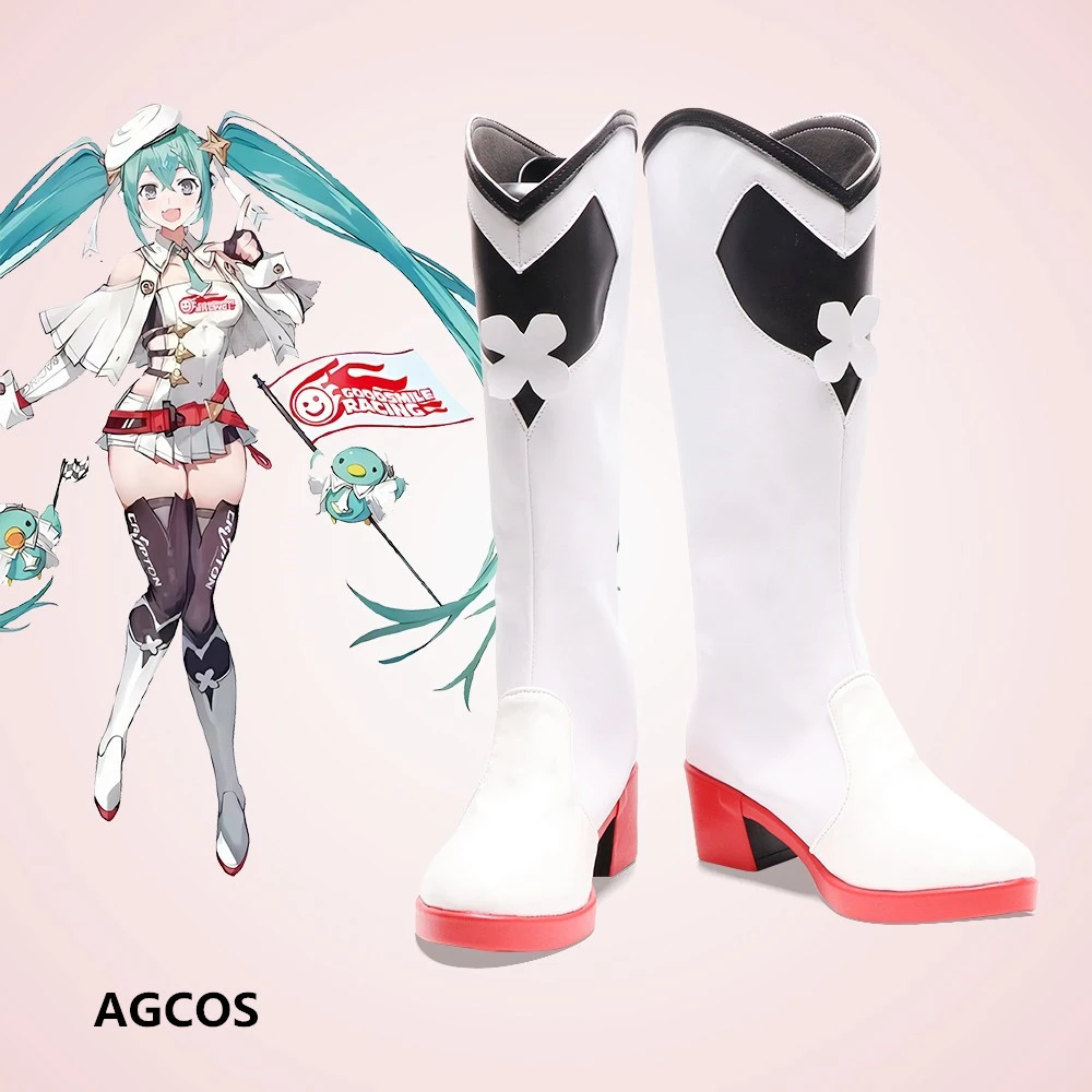 AGCOS 2023, обувь для косплея RACING MIKKU, рождественские ботинки для косплея Mikuku для девочек
AGCOS 2023, обувь для косплея RACING MIKKU, рождественские ботинки для косплея Mikuku для девочек