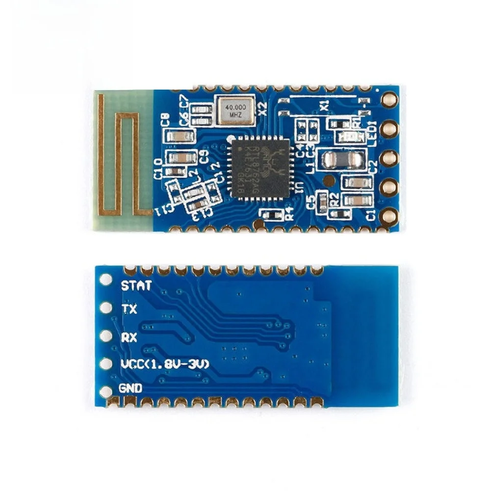 Беспроводной UART JDY-18 малой мощности 0,8 мкА 115200 Б/с 60 м Беспроводной диапазон Быстрая передача данных Модуль беспроводной передачи данных
Беспроводной UART JDY-18 малой мощности 0,8 мкА 115200 Б/с 60 м Беспроводной диапазон Быстрая передача данных Модуль беспроводной передачи данных