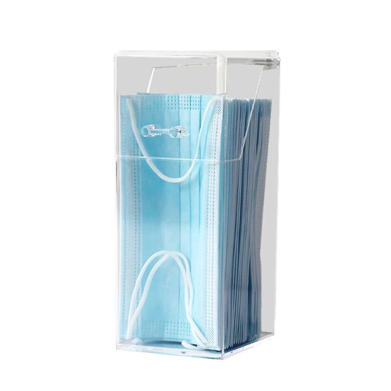 Face Mask Dispenser Box Holder Storage Box High Clarity Mask Case With Cover Dropshipping
Face Mask Dispenser Box Holder Storage Box High Clarity Mask Case With Cover Dropshipping