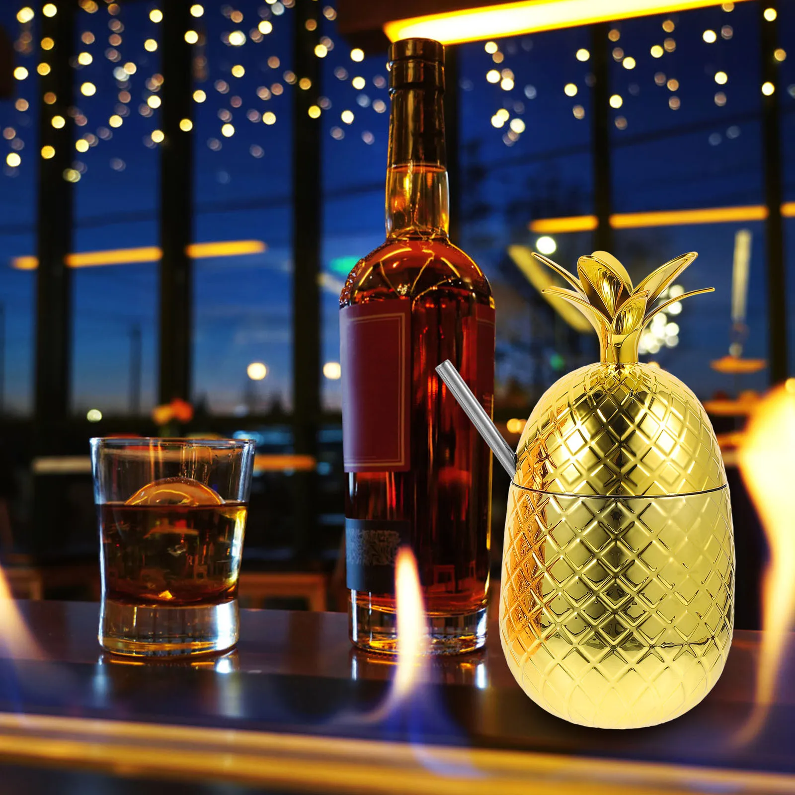 2Sets Pineapple Cups Cocktail Glasses Sturdy with Straw Party Wine Cups Drinking Wine Cup Beverage Cup 
2Sets Pineapple Cups Cocktail Glasses Sturdy with Straw Party Wine Cups Drinking Wine Cup Beverage Cup