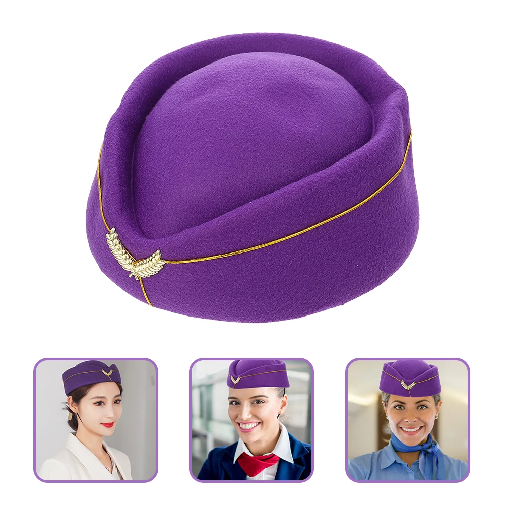 2Pcs Stewardess Hats Lightweight Flight Attendant Hat for Cosplay Costume Party Uniform Accessory Prop Flight Attendant Hat 
2Pcs Stewardess Hats Lightweight Flight Attendant Hat for Cosplay Costume Party Uniform Accessory Prop Flight Attendant Hat