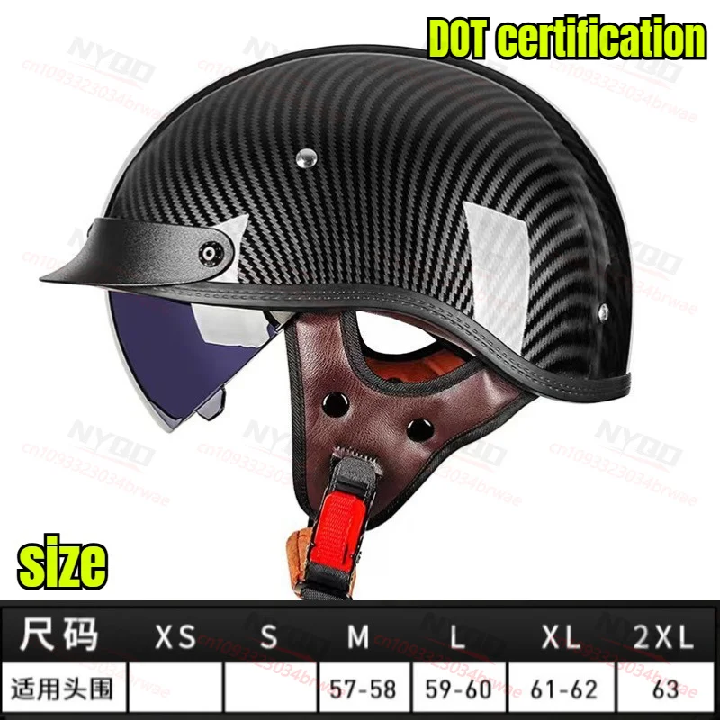 New Summer Retro Half Helmet Motorcycle Helmet Electric Motorcycle Safety Helmet Riding Protective Equipment
New Summer Retro Half Helmet Motorcycle Helmet Electric Motorcycle Safety Helmet Riding Protective Equipment