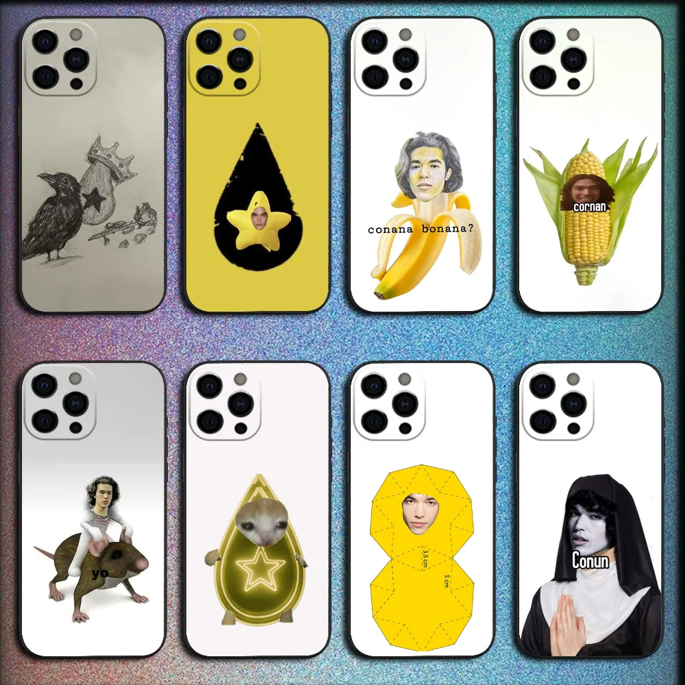 Funny C-Conan Gray Singer Phone Case For iPhone 16,15,14,13,12,11,Pro,X,XS,Max,XR,Plus,Mini Soft Black Cover
Funny C-Conan Gray Singer Phone Case For iPhone 16,15,14,13,12,11,Pro,X,XS,Max,XR,Plus,Mini Soft Black Cover