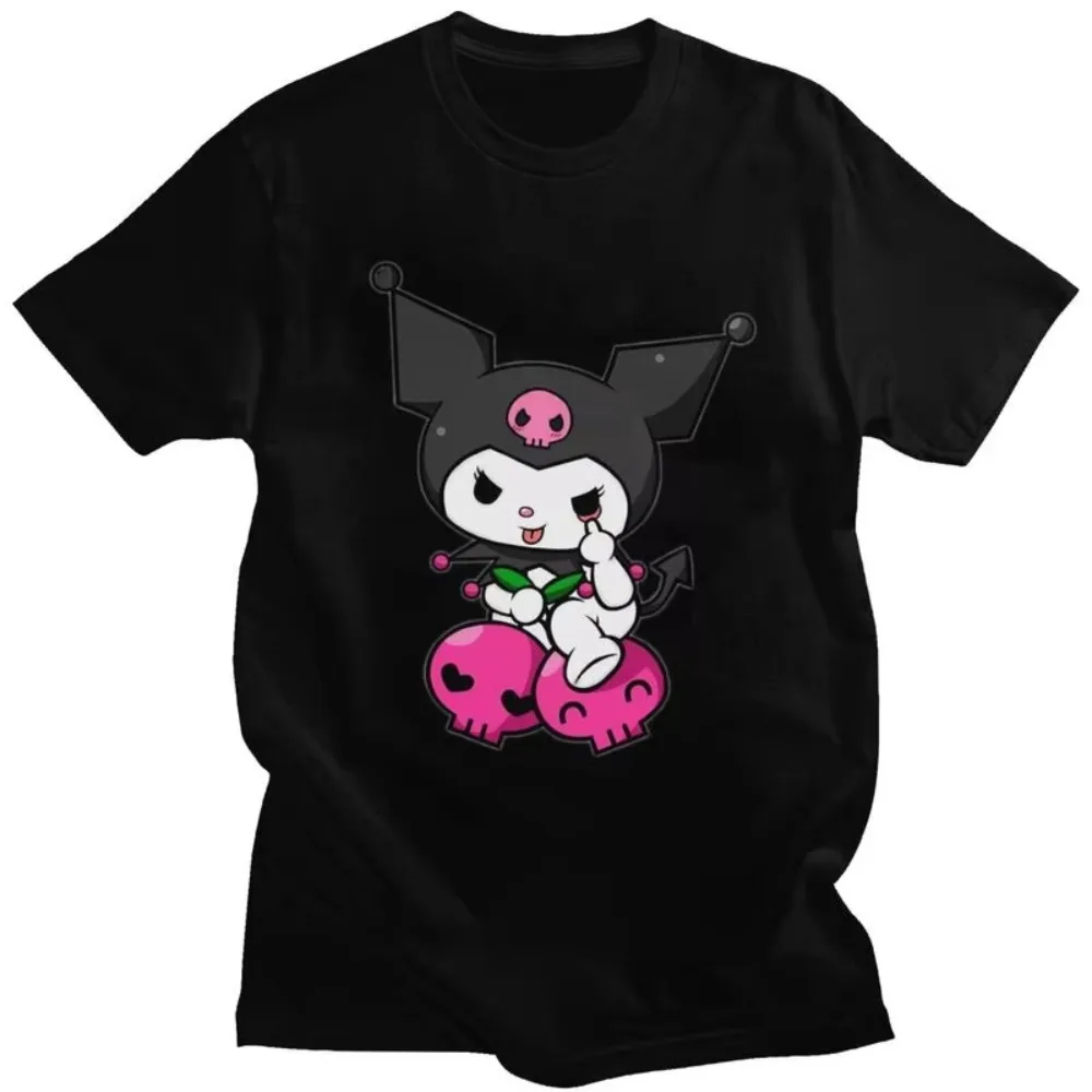 MINISO Vintage Kuromi Skull Cartoon T Shirt Men Short Sleeves Soft Cotton T-shirt Street-wear Harajuku Tee Fashion T-shirts
MINISO Vintage Kuromi Skull Cartoon T Shirt Men Short Sleeves Soft Cotton T-shirt Street-wear Harajuku Tee Fashion T-shirts