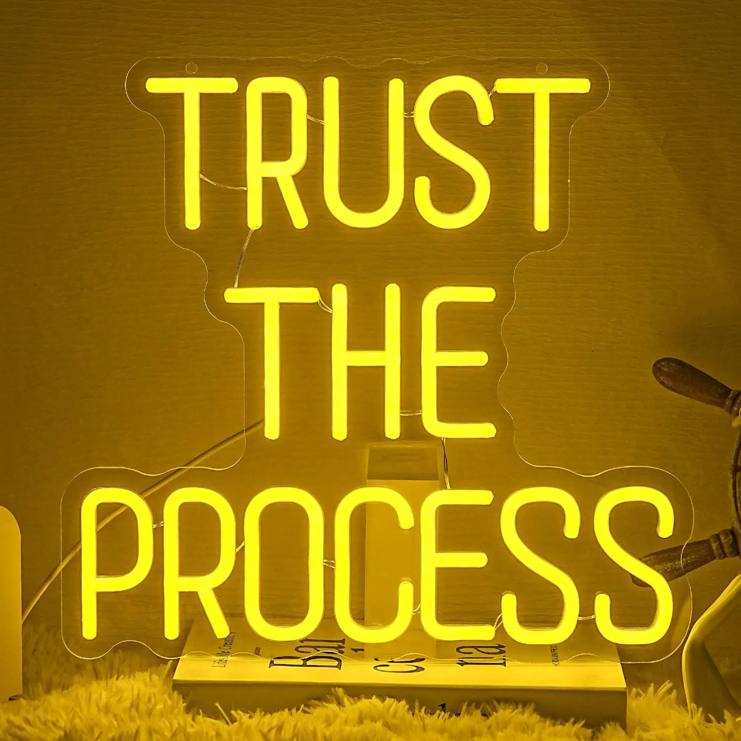 Trust The Process Neon Sign USB LED Wall Light For Office Bedroom Gym Studio Salon Aesthetic Motivational Wall Decor Gift
Trust The Process Neon Sign USB LED Wall Light For Office Bedroom Gym Studio Salon Aesthetic Motivational Wall Decor Gift