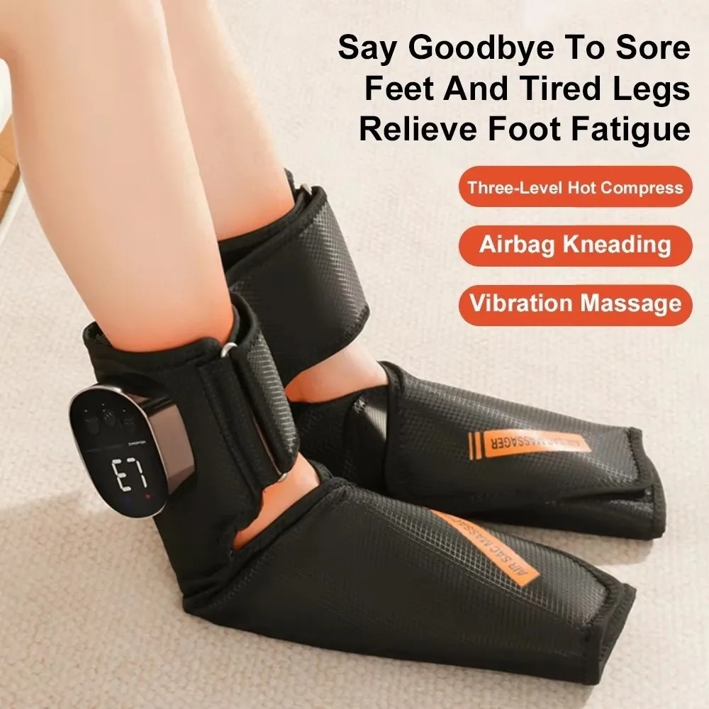 1Pair Dual-Area Airbag Electric Foot Massager Vibration Heating Function Ankle Massager Hot Compress Wireless Design
1Pair Dual-Area Airbag Electric Foot Massager Vibration Heating Function Ankle Massager Hot Compress Wireless Design