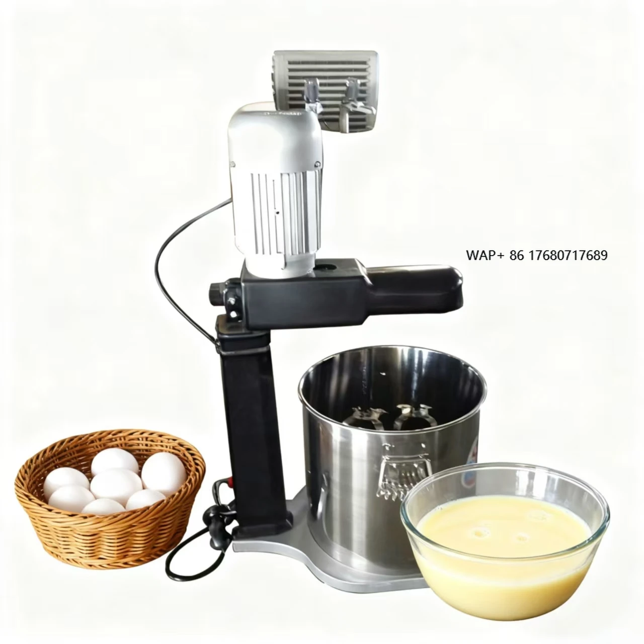 High-quality Electric Automatic Dough Mixer with Stainless Steel Egg Beater for Food Processing Machinery for Baking
High-quality Electric Automatic Dough Mixer with Stainless Steel Egg Beater for Food Processing Machinery for Baking