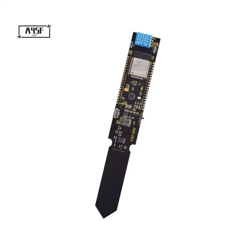 A45F-ESP32 Модуль Wi-Fi и модуль почвы Удаленный монитор с модулем держателя батареи 18650
A45F-ESP32 Модуль Wi-Fi и модуль почвы Удаленный монитор с модулем держателя батареи 18650