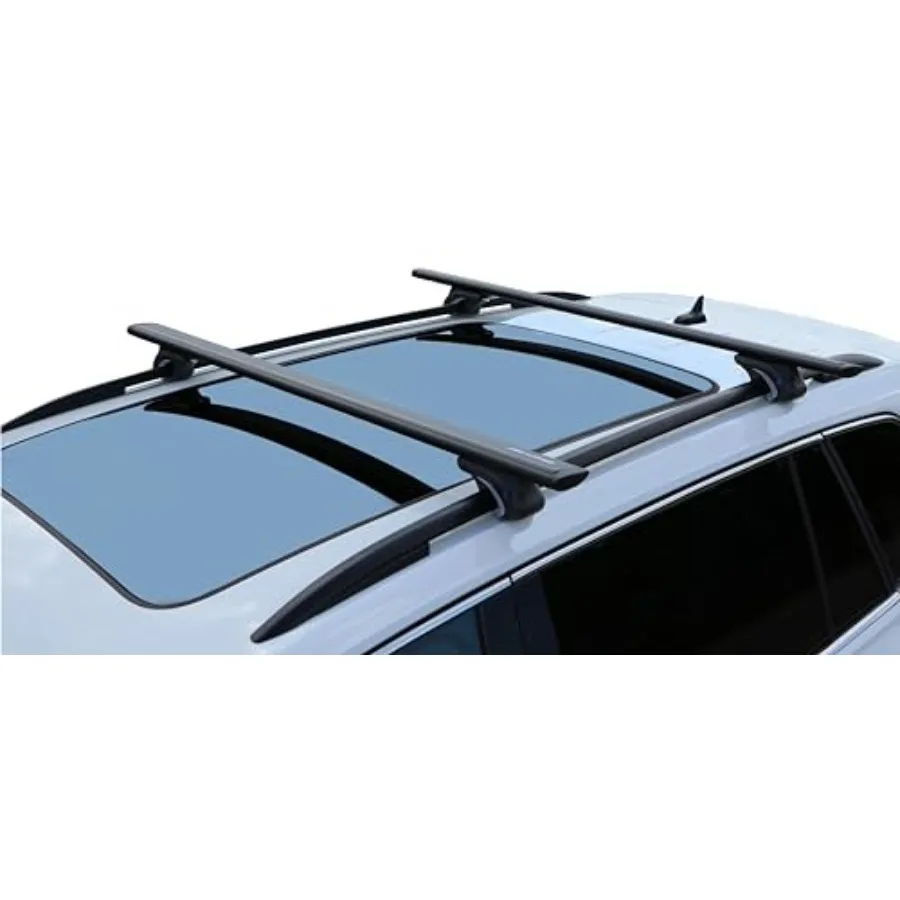 All Black Heavy Duty 220 lbs Wing Shaped 54 Universal Crossbars Roof Racks for Kayak Luggage Ski Bike Carrier, Compatible with
All Black Heavy Duty 220 lbs Wing Shaped 54 Universal Crossbars Roof Racks for Kayak Luggage Ski Bike Carrier, Compatible with