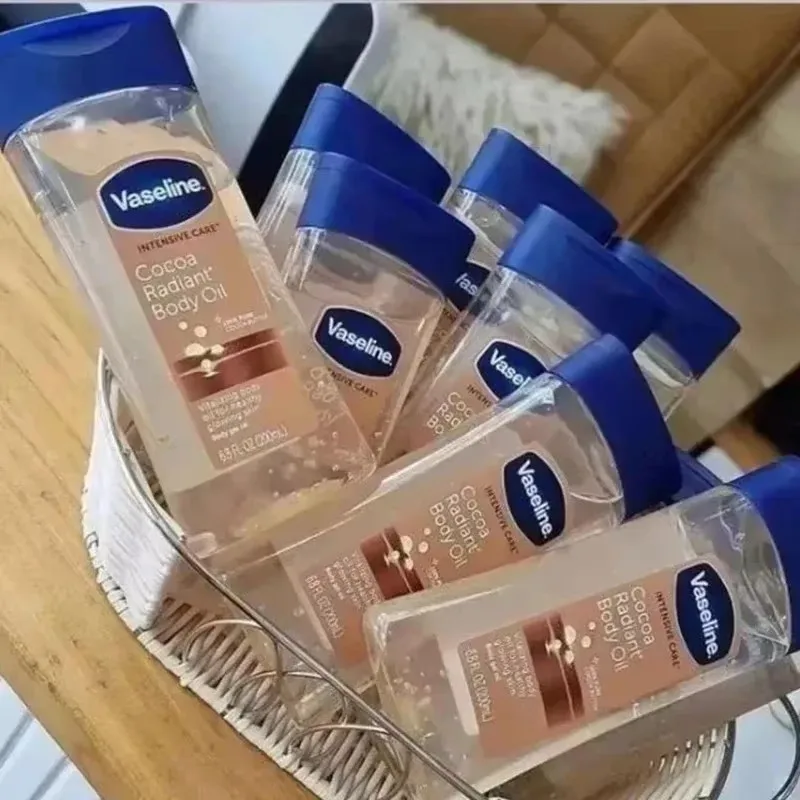 Vaseline Cocoa Body Luminous Oil 200ml Long-lasting Moisturizing Skin Care Oil Body Brightening Anti-drying Essence Care Product
Vaseline Cocoa Body Luminous Oil 200ml Long-lasting Moisturizing Skin Care Oil Body Brightening Anti-drying Essence Care Product