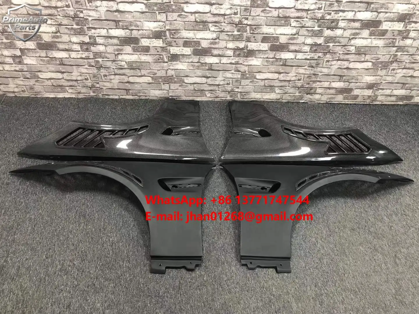 The GT4 Style Full Carbon Fiber Front Fenders Applicable to for the 2009 - 2013 3 Series E92/E93 M3 Models Customized
The GT4 Style Full Carbon Fiber Front Fenders Applicable to for the 2009 - 2013 3 Series E92/E93 M3 Models Customized