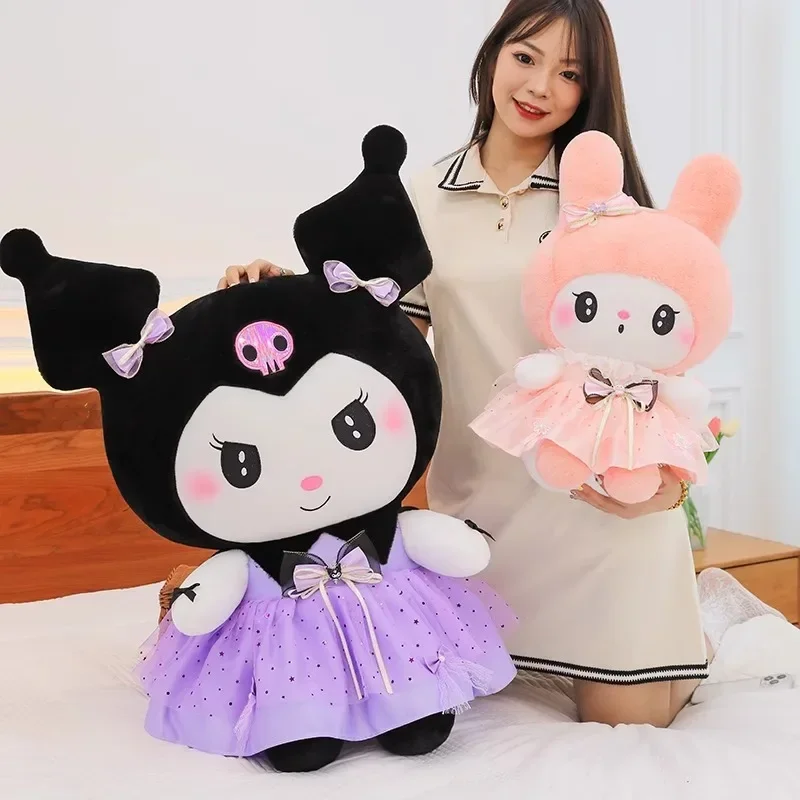 35/50/60 см большой размер Kawaii Sanrio мультфильм Куроми моя мелодия Куроми плюшевая кукла юбка с цветком аниме мягкая комната деко подарки для детей
35/50/60 см большой размер Kawaii Sanrio мультфильм Куроми моя мелодия Куроми плюшевая кукла юбка с цветком аниме мягкая комната деко подарки для детей