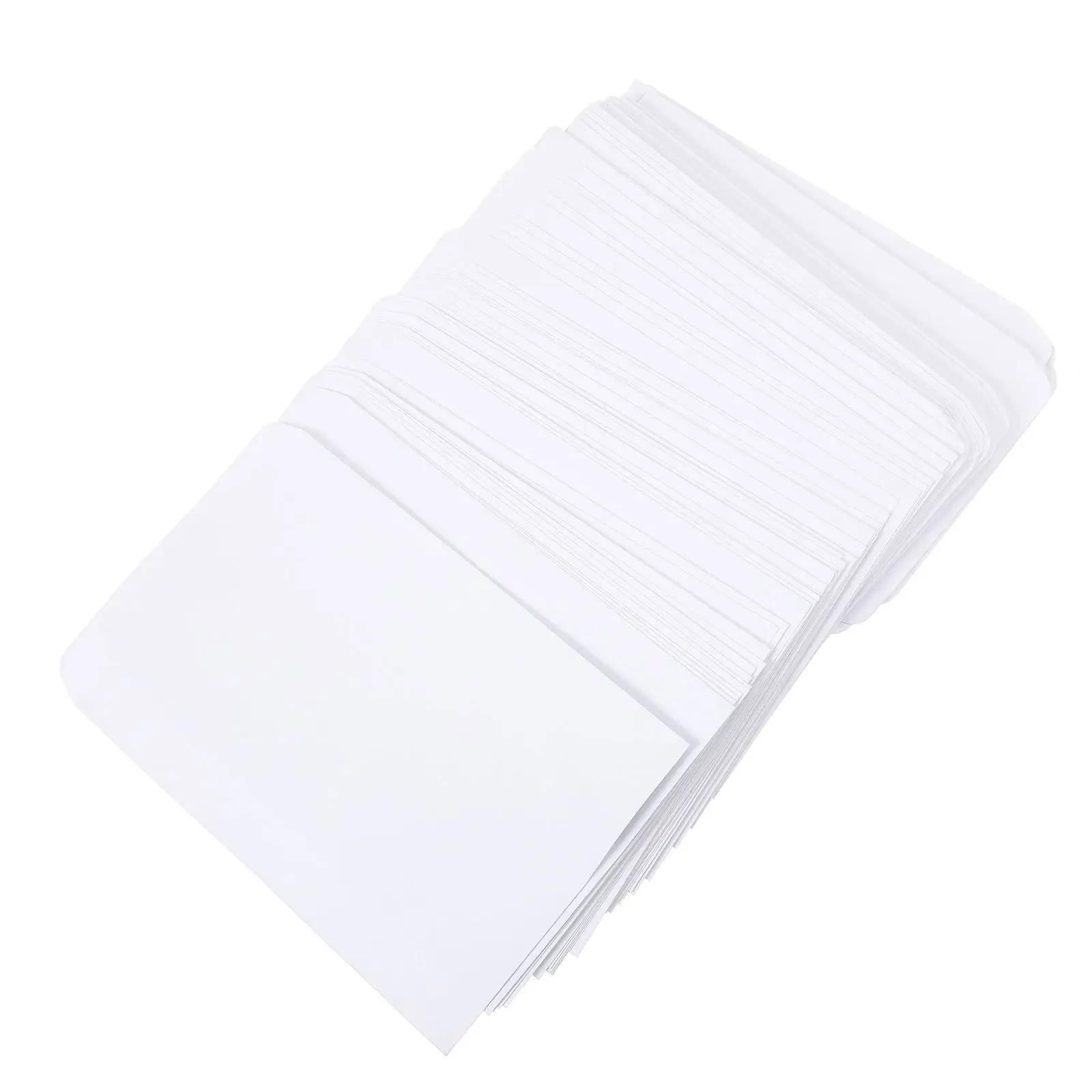 100 Pcs Thickened White Paper Envelopes Blank Small Stationery Bags for Cash Bills Documents Office School Use
100 Pcs Thickened White Paper Envelopes Blank Small Stationery Bags for Cash Bills Documents Office School Use