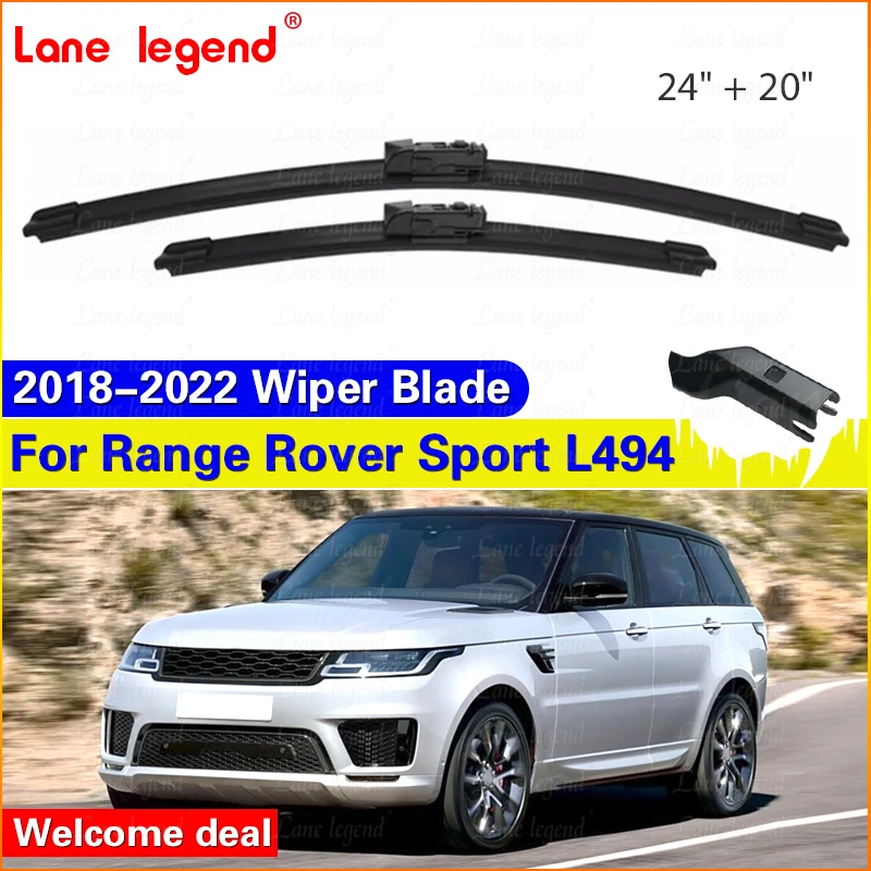 2pcs Front Wiper Blades Set For Range Rover Sport L494 2018~2022 MK2 Window Windshield Windscreen Brushes Cleaning Accessories
2pcs Front Wiper Blades Set For Range Rover Sport L494 2018~2022 MK2 Window Windshield Windscreen Brushes Cleaning Accessories