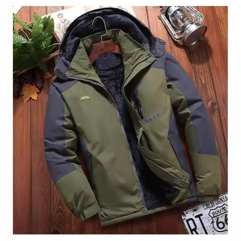 Мужская зимняя утепленная хлопковая куртка с подкладкой, ветрозащитная, водонепроницаемая, для активного отдыха, городская, стильная, с длинной молнией
Мужская зимняя утепленная хлопковая куртка с подкладкой, ветрозащитная, водонепроницаемая, для активного отдыха, городская, стильная, с длинной молнией