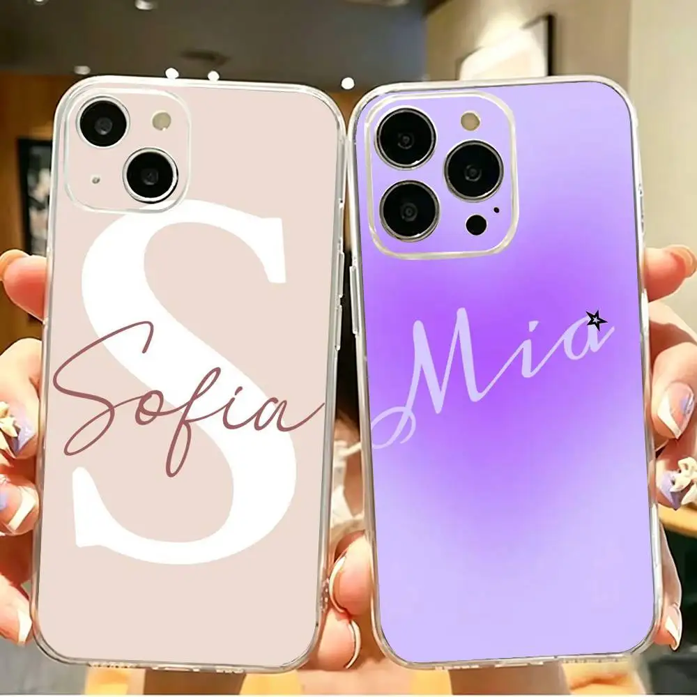 Stylized Name Design Phone Case For iPhone 17 16 15 14 13 12 11 Mini Pro Max Plus Transparent Shockproof Cover
Stylized Name Design Phone Case For iPhone 17 16 15 14 13 12 11 Mini Pro Max Plus Transparent Shockproof Cover