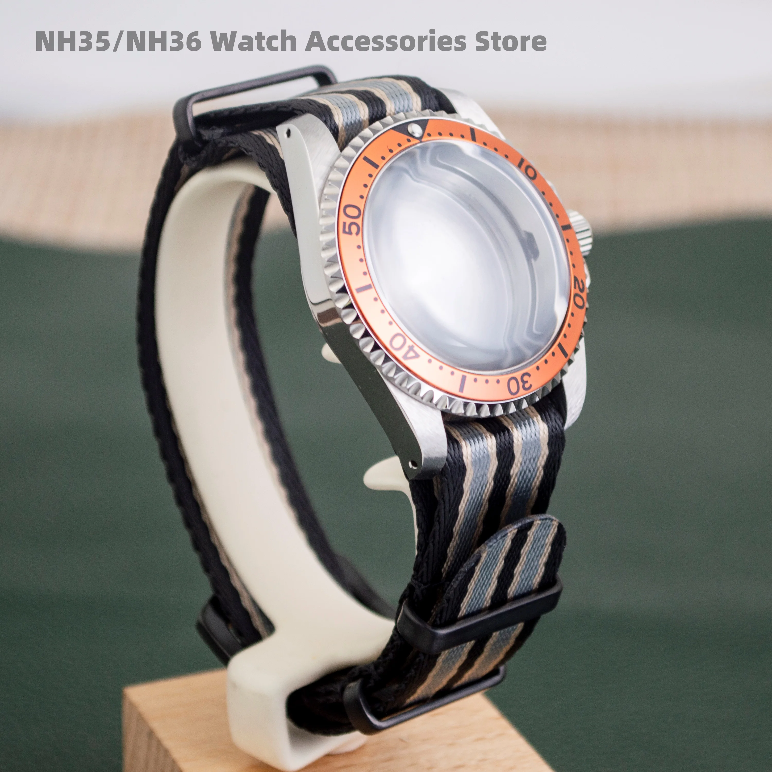 NH35 Watch Case Nylon Watch Strap 39mm Vintage Case Stainless Steel For NH34 NH36 NH35 Movement Retro SUB Watch Case
NH35 Watch Case Nylon Watch Strap 39mm Vintage Case Stainless Steel For NH34 NH36 NH35 Movement Retro SUB Watch Case