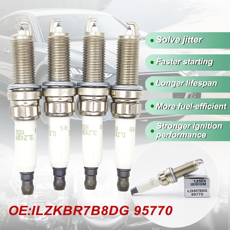 20pcs ILZKBR7B8DG 95770 Iridium Spark Plug Candle For Peugeot 207 208 308 3008 CC Citroen C3 C4 DS4 C5 DS5 Cooper MINI Coupe
20pcs ILZKBR7B8DG 95770 Iridium Spark Plug Candle For Peugeot 207 208 308 3008 CC Citroen C3 C4 DS4 C5 DS5 Cooper MINI Coupe