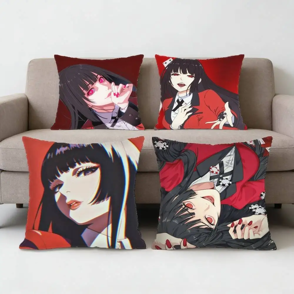 Anime K-Kakegurui Pillow Case Anti-dustmite Pillowcase Invisible zipper silky short plush Sofa cushion cover
Anime K-Kakegurui Pillow Case Anti-dustmite Pillowcase Invisible zipper silky short plush Sofa cushion cover