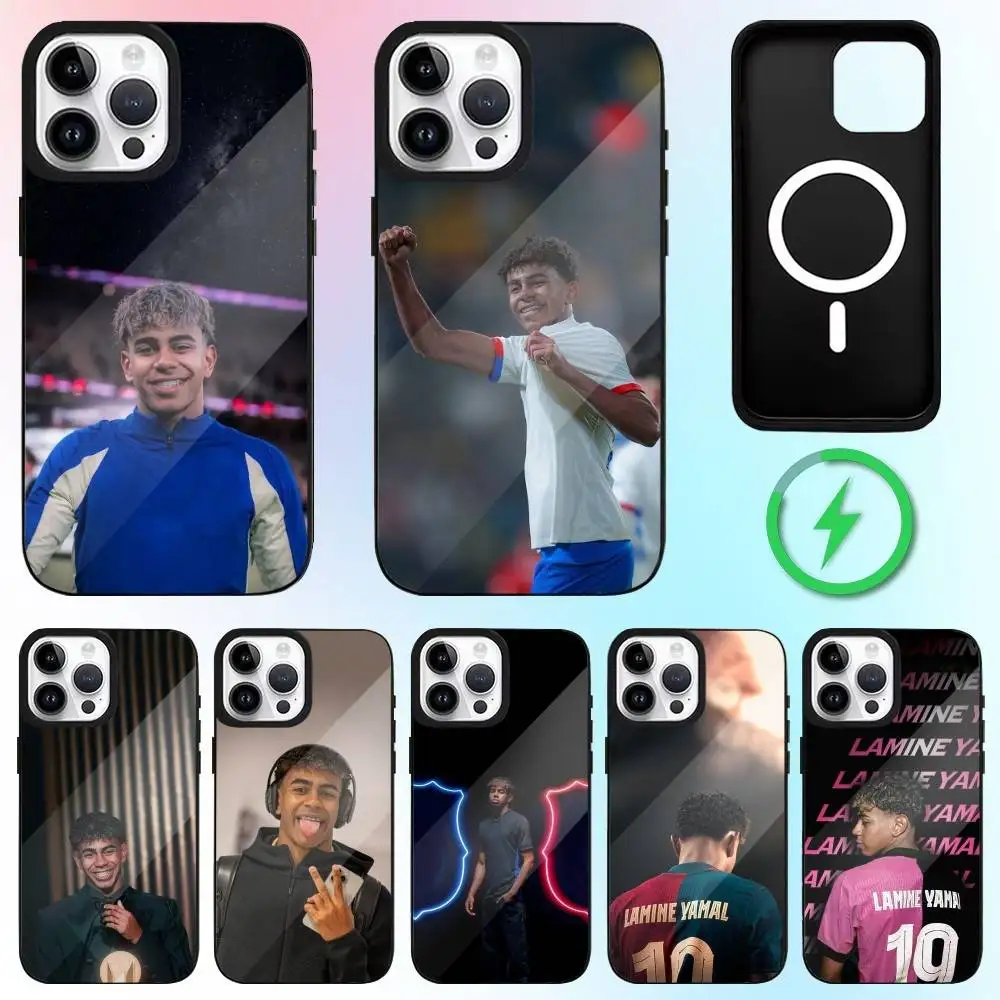 Trendy Sport L-Lamine Y-Yamal Phone Case For iPhone17,16,15,14,13,12,11 Plus,Pro Max Magnetic For Magsafe Wireless Charging
Trendy Sport L-Lamine Y-Yamal Phone Case For iPhone17,16,15,14,13,12,11 Plus,Pro Max Magnetic For Magsafe Wireless Charging