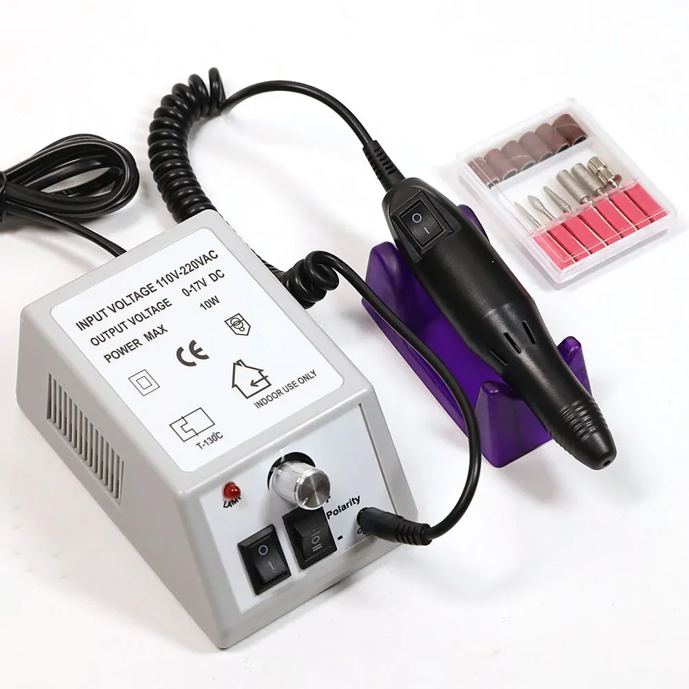 LINMANDA Professional Electric Nail Drill Machine Set Nail Files Drill Bits Gel Polish Remover Portable Nail Polisher Equipment
LINMANDA Professional Electric Nail Drill Machine Set Nail Files Drill Bits Gel Polish Remover Portable Nail Polisher Equipment