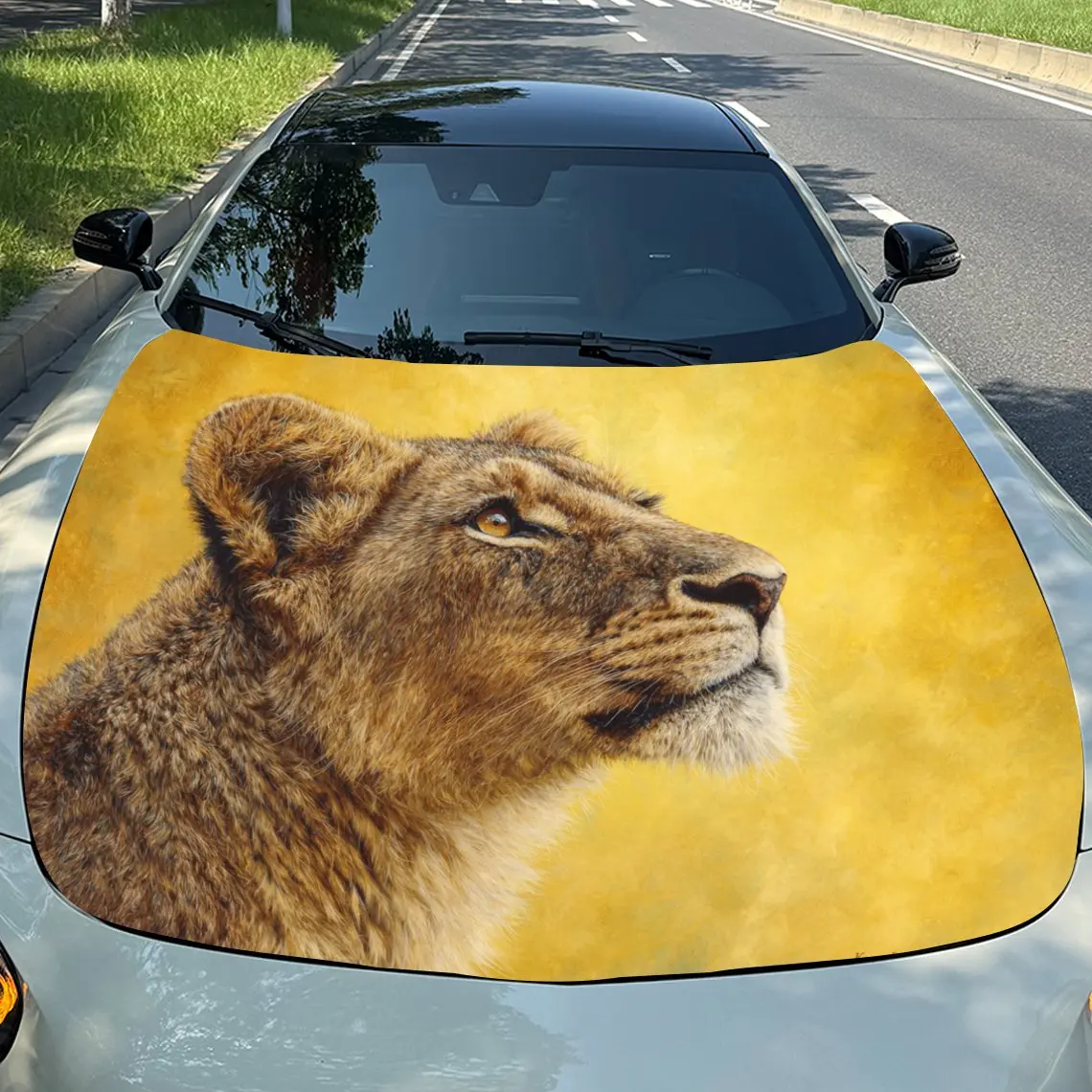 Car Decals Lion Cub Features A Vivid, Golden - Toned Artistic Design, Exuding A Cute And Lively Vibe Car Hood Sticker, Waterproo
Car Decals Lion Cub Features A Vivid, Golden - Toned Artistic Design, Exuding A Cute And Lively Vibe Car Hood Sticker, Waterproo