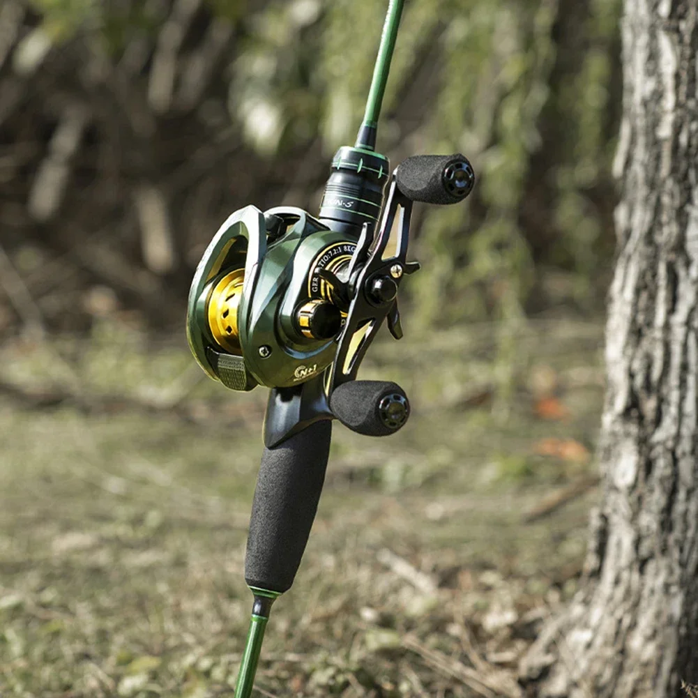 7.2/1 Speed Ratio Right/Left Hand Low Profile Baitcasting Fishing Reel 13+1 Bearings Metal Line Cup Spool Fishing Wheel Tackle
7.2/1 Speed Ratio Right/Left Hand Low Profile Baitcasting Fishing Reel 13+1 Bearings Metal Line Cup Spool Fishing Wheel Tackle
