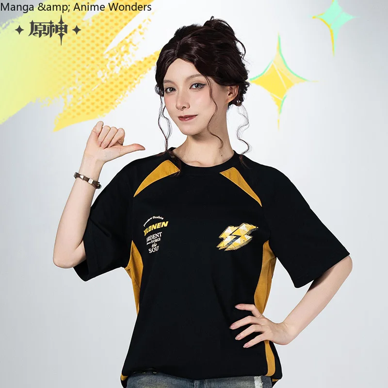 Предпродажа, официальная футболка Sunsyea Genshin Impact Xilonen miHoYo, оригинальная серия Impression, футболка с короткими рукавами, косплей, аниме, подарок
Предпродажа, официальная футболка Sunsyea Genshin Impact Xilonen miHoYo, оригинальная серия Impression, футболка с короткими рукавами, косплей, аниме, подарок