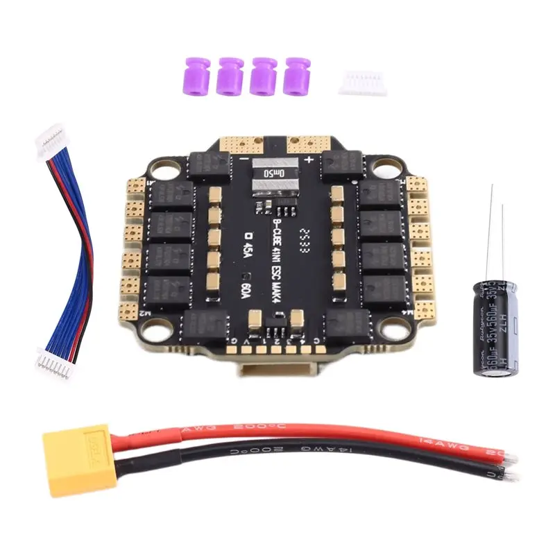 【LOW STOCK】For FPV Racing Drone UAV F4 Flight Compatible 4IN1 60A ESC 3-6S Brushless Motor Speed Controller With Oneshot PWM Sup
【LOW STOCK】For FPV Racing Drone UAV F4 Flight Compatible 4IN1 60A ESC 3-6S Brushless Motor Speed Controller With Oneshot PWM Sup